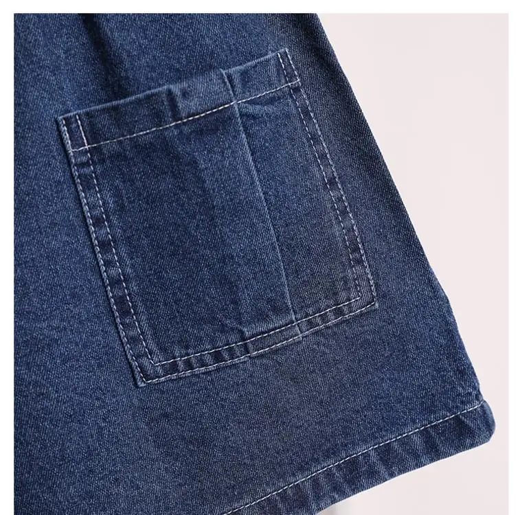 2023 New Summer Denim Shorts For Women's Clothing Summer Slim Capris Large Size 4XL 5XL Elastic Waist Shorts Pants AC228