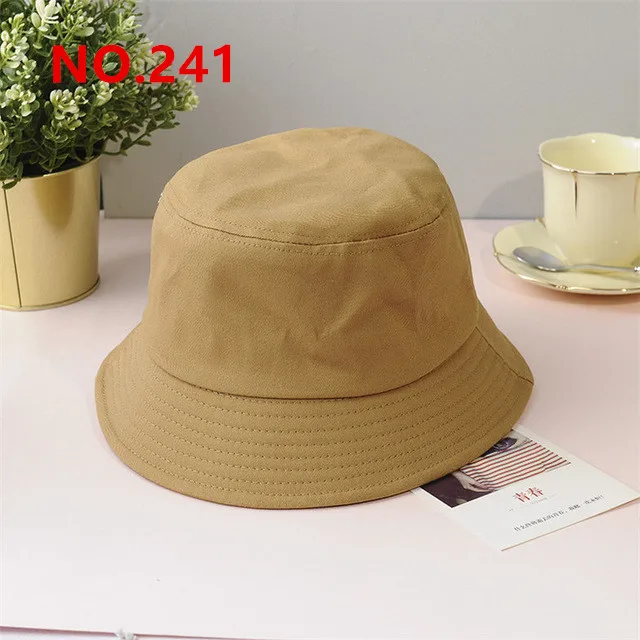 

2022 Luxury Designer Bucket Hat Fashion Solid Color Simple Outdoor Beach Sun Hats Women Panama Cap Ladies Girls Fisherman Caps