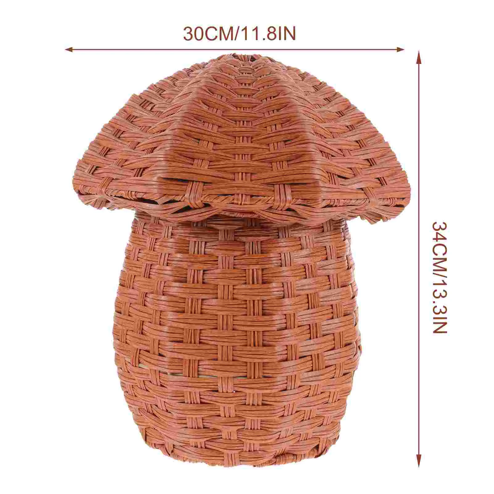 

Mushroom Storage Basket Toy Storage Basket Small Baskets Basket Woven Woven Basket Mini Basket Pp Small Baskets Organizing Baby