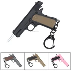 Брелок для ключей в форме охотничьего ружья, портативный тактический Брелок для ключей в форме фотовспышки, модель 1911, декоративный пластиковый держатель для ключей для рюкзака