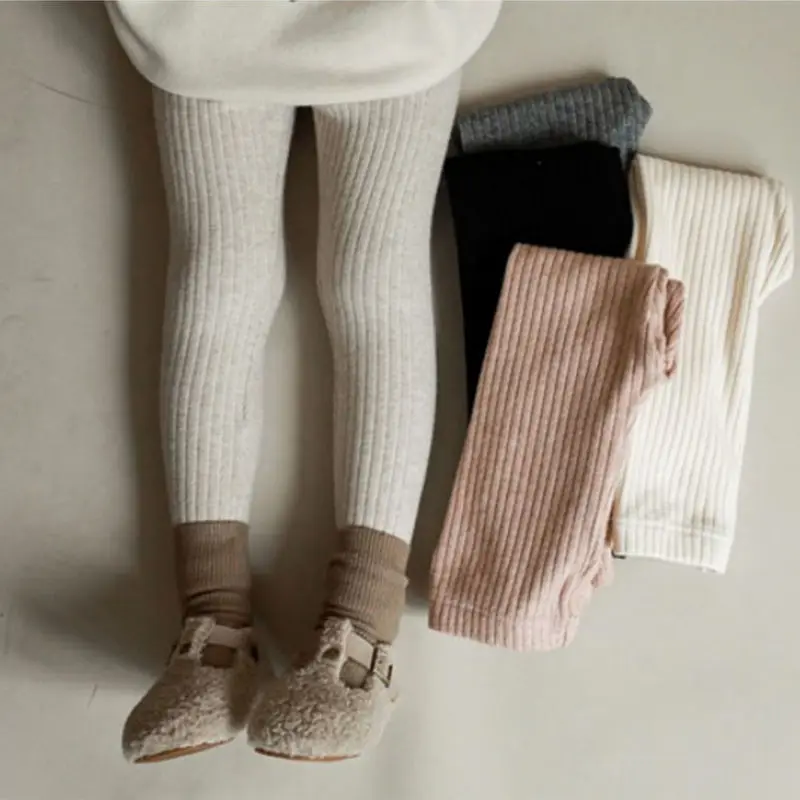 Girls' Autumn Winter Inner Fleece leggings Children's casual Leggings Girls' fashion thick warm skinny pants