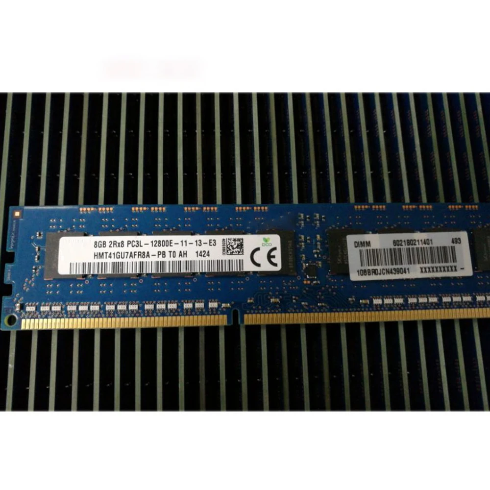 1 шт. 8G 2RX8 PC3L-12800E ECC UDIMM для серверной памяти SKhynix HMT41GU7AFR8A-PB
