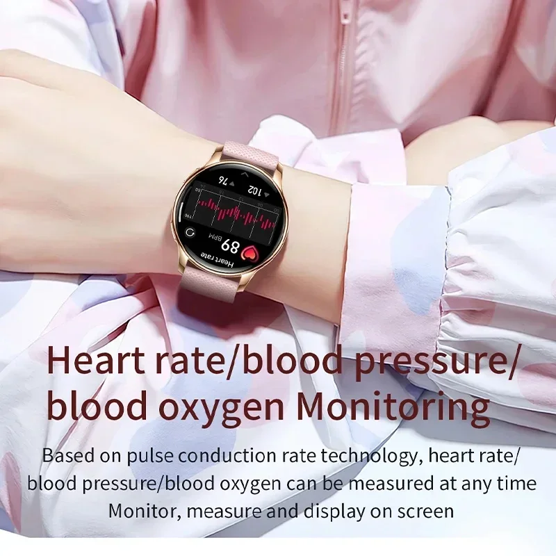 Водонепроницаемые смарт-часы с пульсометром и тонометром