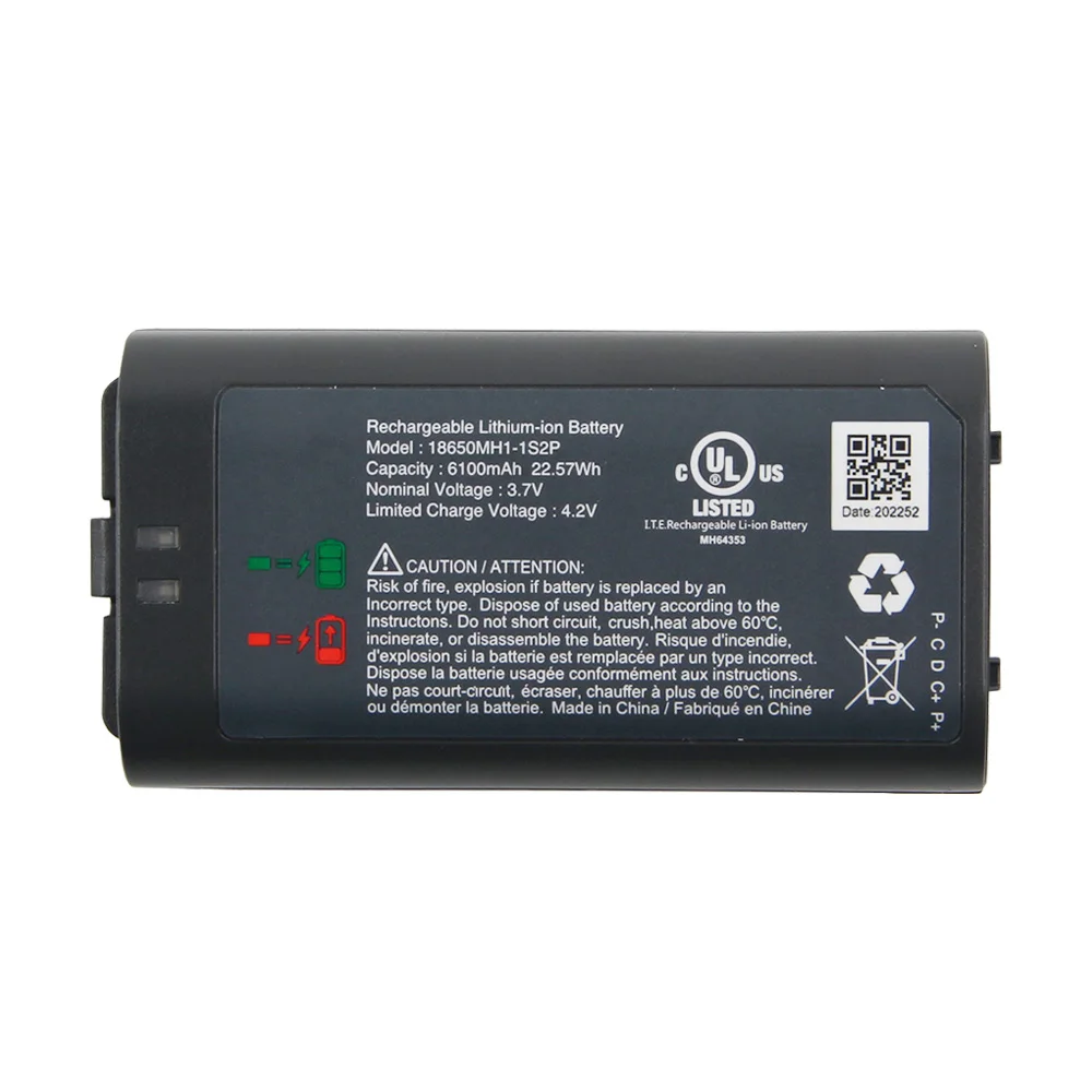 Фото Сменный аккумулятор премиум-клавиатуры 18650MH1-1S2P для My Q Smart Garage Door, видеоклавиатура с широкоугольной камерой, 6100 мАч, длительный срок службы №3