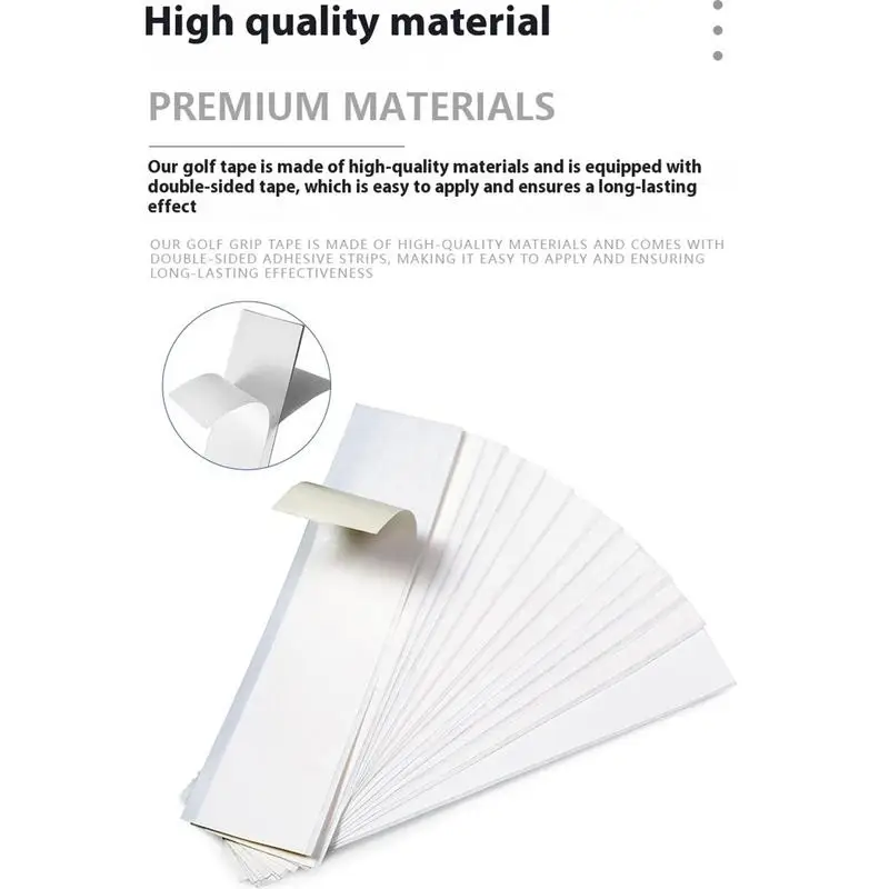 Клейкие полоски для переноса клюшек гольфа 13 шт. захвата ручки гольф-клуба легкая