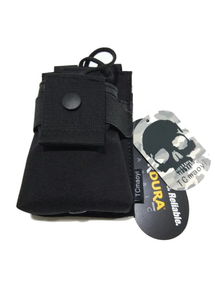 Military Sports Airsoft Tactical Vest Belt Sundry Bag Interphone Bag Imported Cordura Fabric TC0040