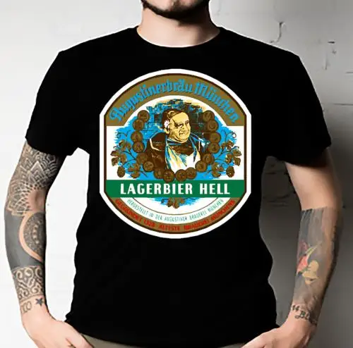 Футболка с надписью hell beer Essential унисекс все размеры