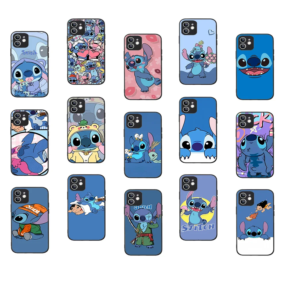 Черный силиконовый чехол для iPhone XS SE 14 15 16 Plus Pro Max