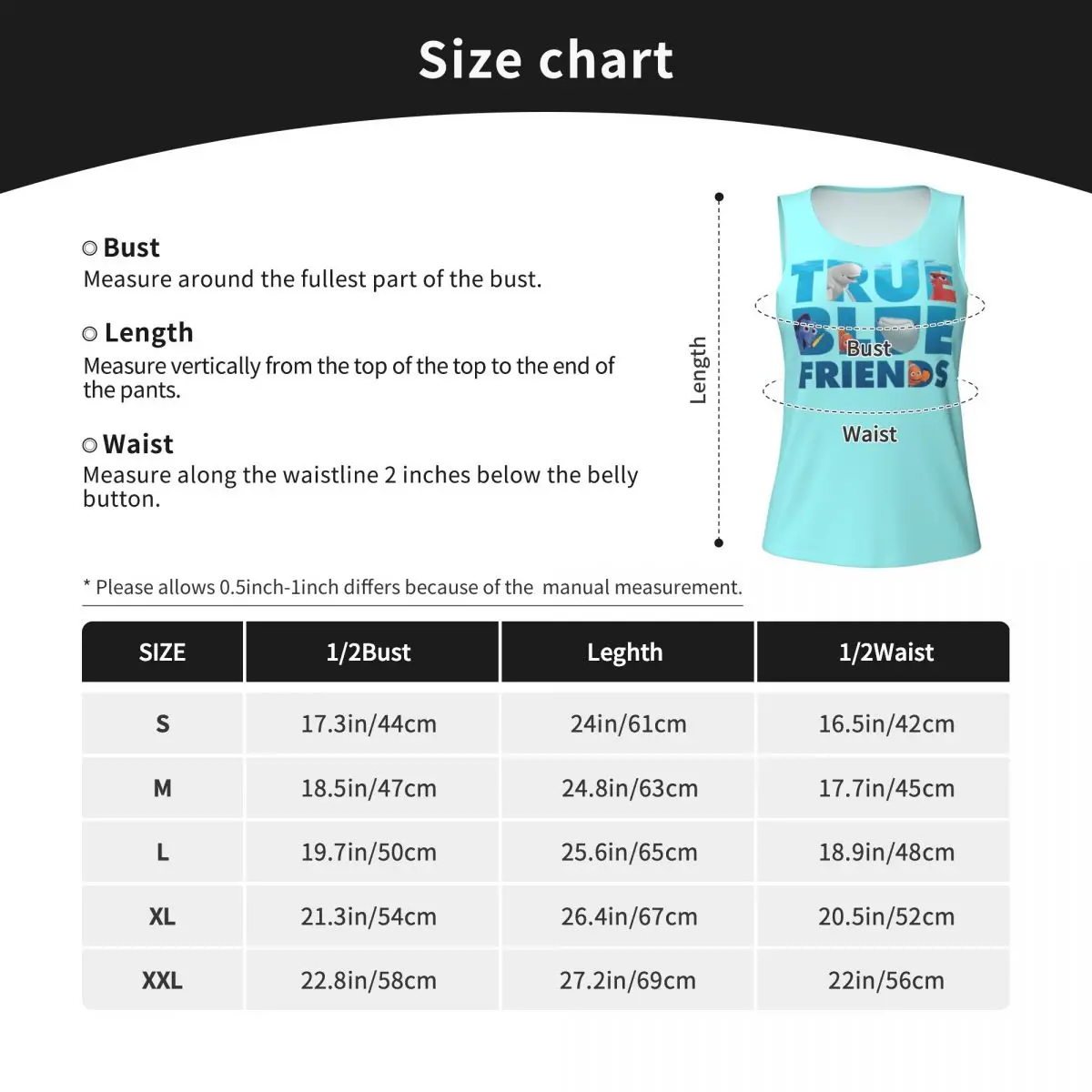 Пользовательские Finding Dory True Blue Friends Йога Майки Женская спортивная рубашка для