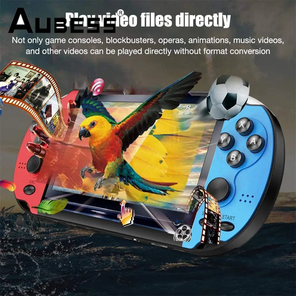 

Arcade Games Machine 4.1-inch Double Rocker Portable High Performance High-definition Game Console Games Electronic Machine X7