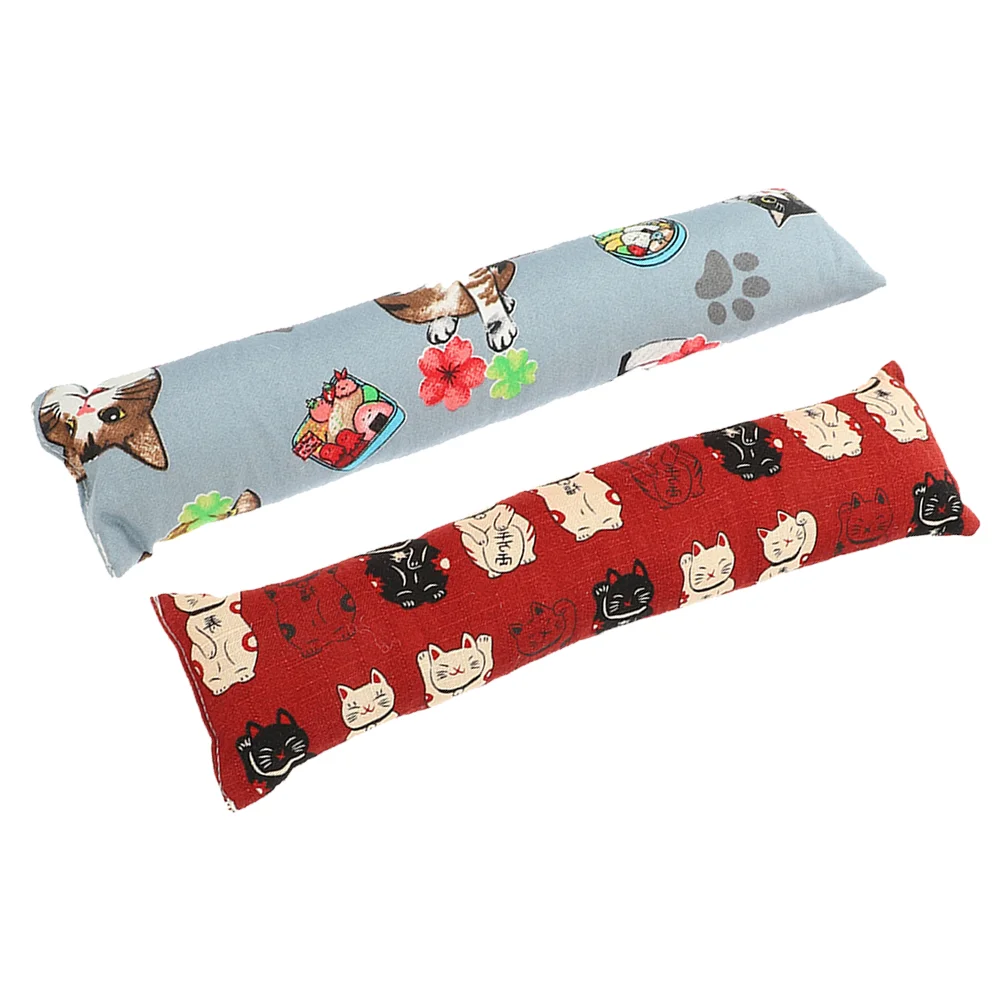 

Cat Catnip Toys Pillow Toy Indoor Filled Molar Kitten Chewing Hugging Plush Resistant Interactive Bite Sticks Kick Crinkle Chew