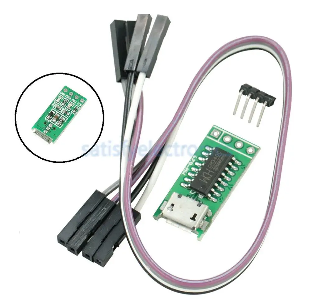 

Модуль скачивания CH340G CH340T для STM32 51, 5 в 3,3 В мА, с Micro USB на TTL последовательный порт, Замена модуля ISP