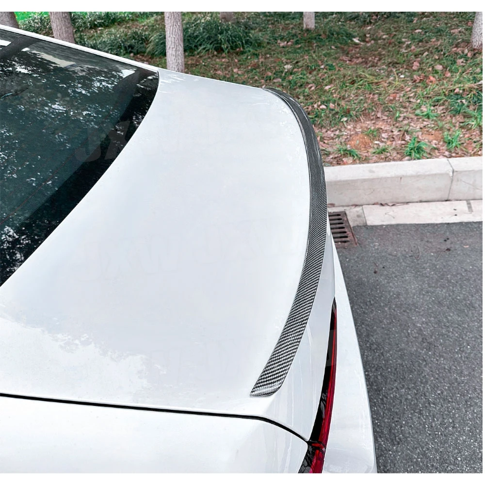 Задний спойлер багажника из АБС-пластика для BMW 5 серии G60 G68 2024 + задний крылья