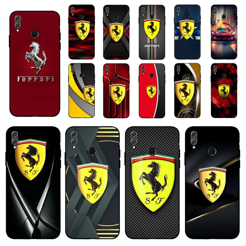 

Ferrari Phone Case for Huawei Honor 10 i 8X C 5A 20 9 10 30 lite pro Voew 10 20 V30