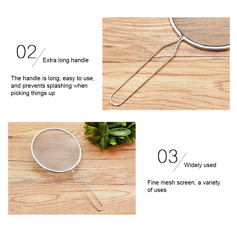 Проволока из нержавеющей стали мелкоячеистый фильтр для масла дуршлаг муки сито