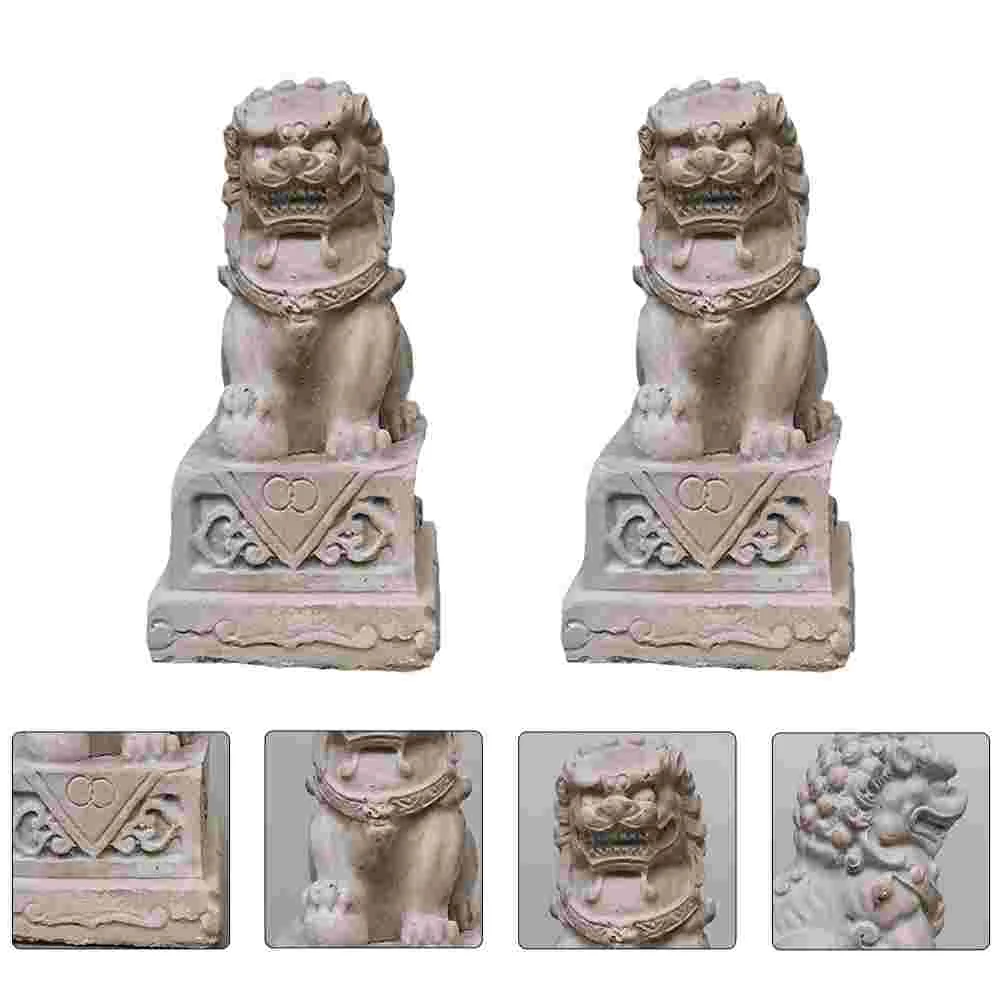 

Tank Fish Aquarium Statue Chinese Decorations Sculpture Figurine Landscape Figurines Zodiac Decor Prosperity Charm Fortune Good