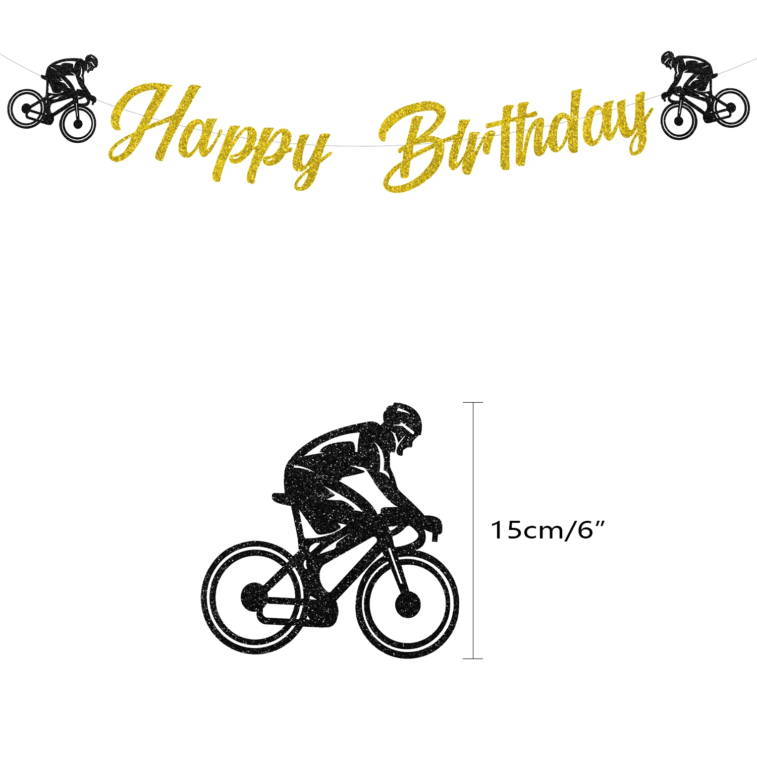 Sursurprise велосипедные аксессуары для украшения велосипеда золотые черные