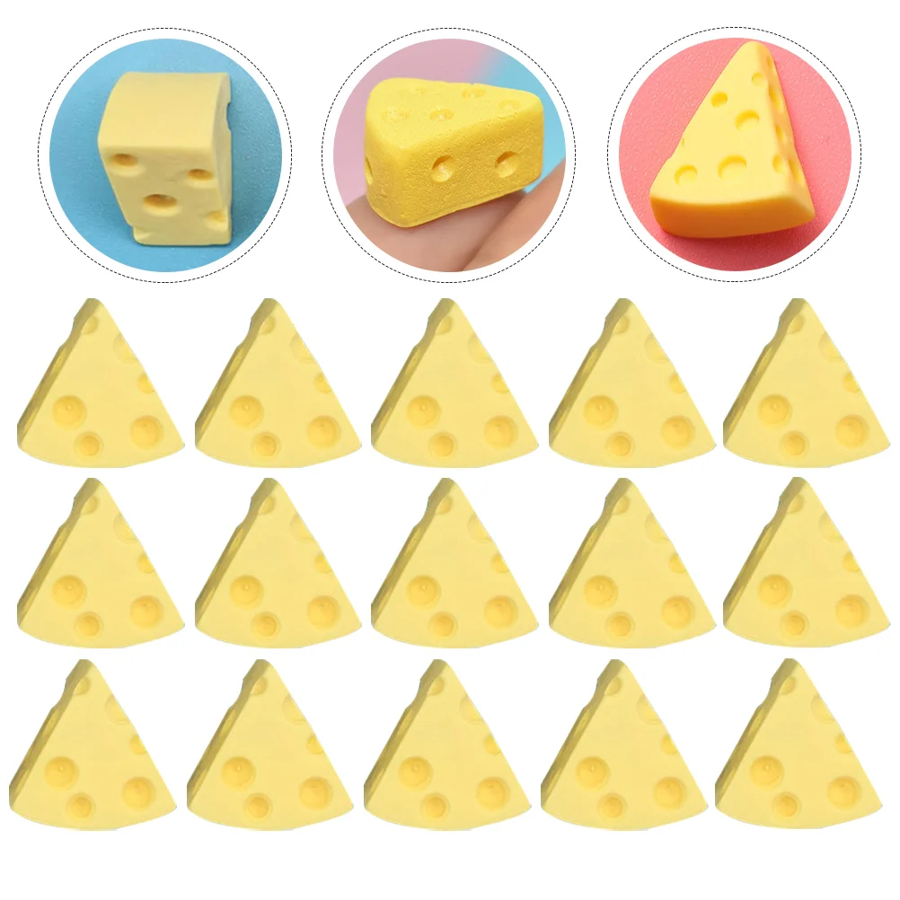 100 шт. имитация сыра миниатюрная поддельная искусственные аксессуары для