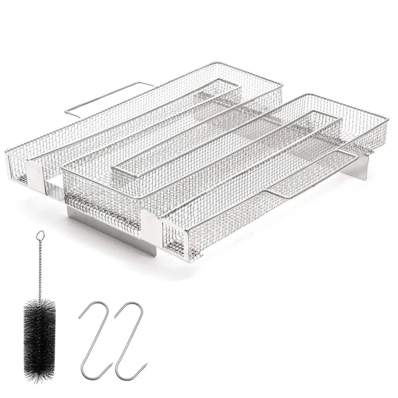 

Генератор холодного дыма для барбекю из нержавеющей стали