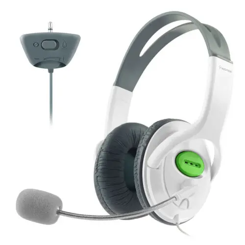 

Белая гарнитура с микрофоном для Xbox 360 Live Elite Slim Wireless Controller