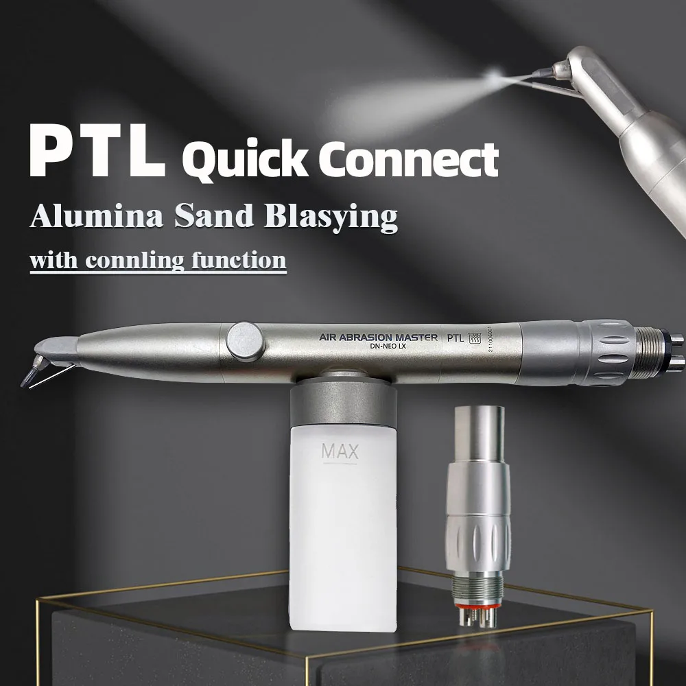 

M&Y Dental Alumina Air Abrasion Polisher Microetcher Sandblasting Sandblaster with water spray NSK PTL coupling airflow prophy