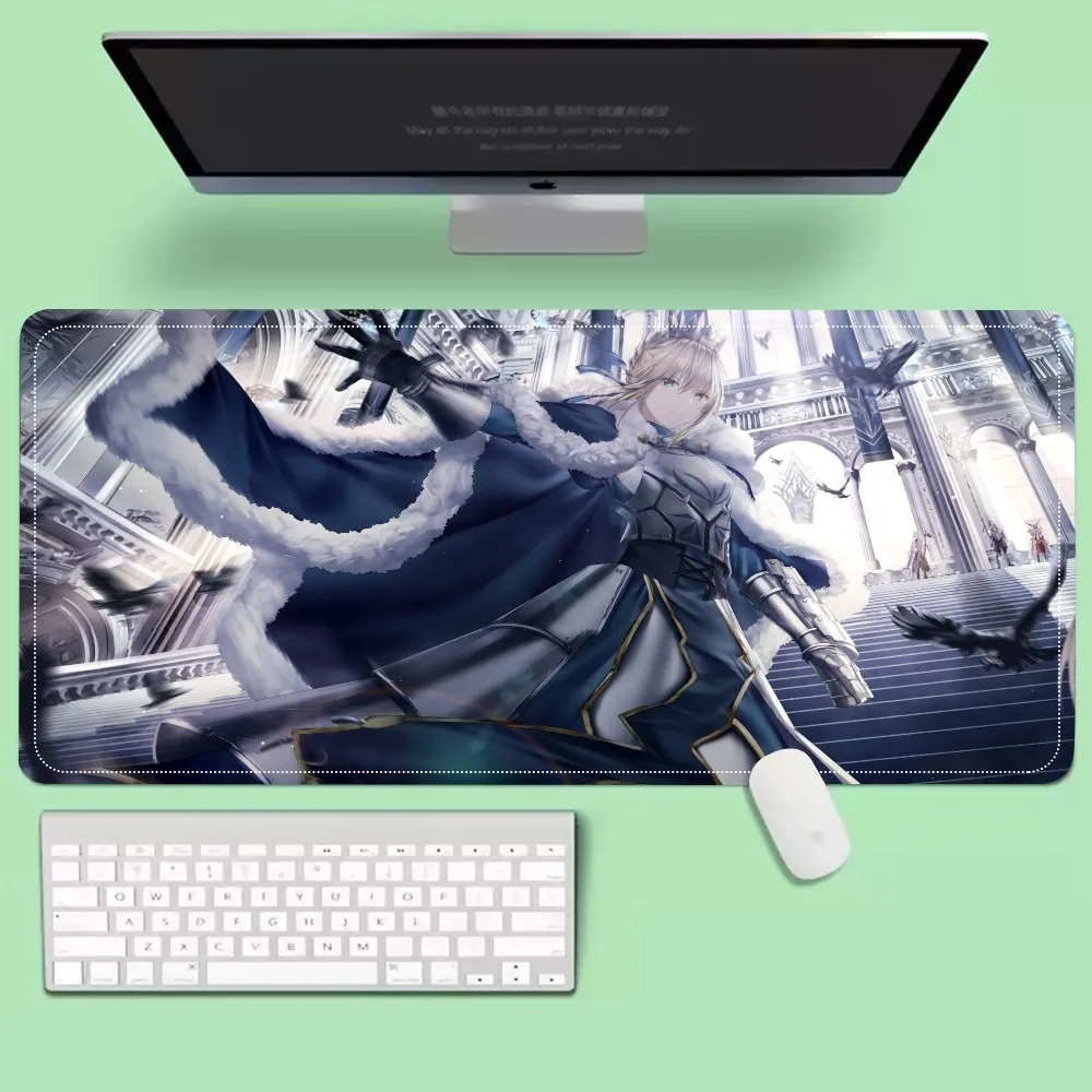 Fate Night Archer Emiya Cell Mousepad Mouse Pad Laptop Gaming Accessories Large Desk Mat Computer Gamer Keyboard Rug Ca