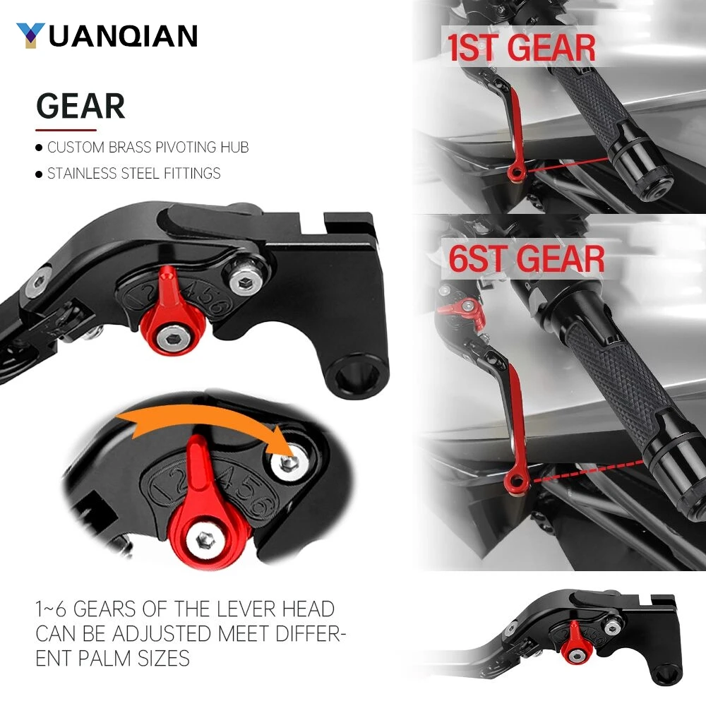 Мотоциклетные аксессуары для YAMAHA Tracer 9/900 gt Tracer9 Tracer900 Tracer9gt 2021-2024 тормозные рычаги