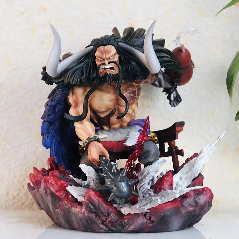 Аниме One Piece Gk игрушечная Статуэтка rorzororo o Pvc 3 головки Коллекционная модель