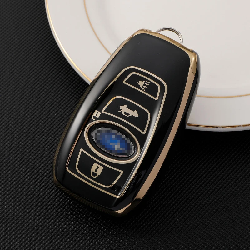 

Для Subaru XV BRZ Forester 2019 Legacy Outback 2019 2018 2020 2021 автомобильный ТПУ чехол для ключей