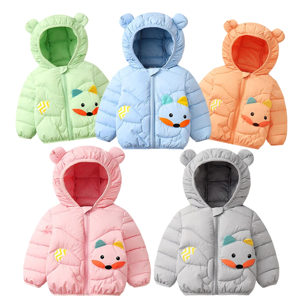 

2-12 Years Autumn Winter Kids Down Jackets For Girls Children Clothes Warm Down Coats For Boys Toddler Girls Outerwear Clothes