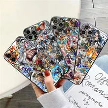 Japan NARUTO Anime Phone Case For Funda iPhone 11 12 13 Pro Max 12 13 Mini X XR XS Max 5 6 7 8 Plus Carcasa Celular Soft Etui