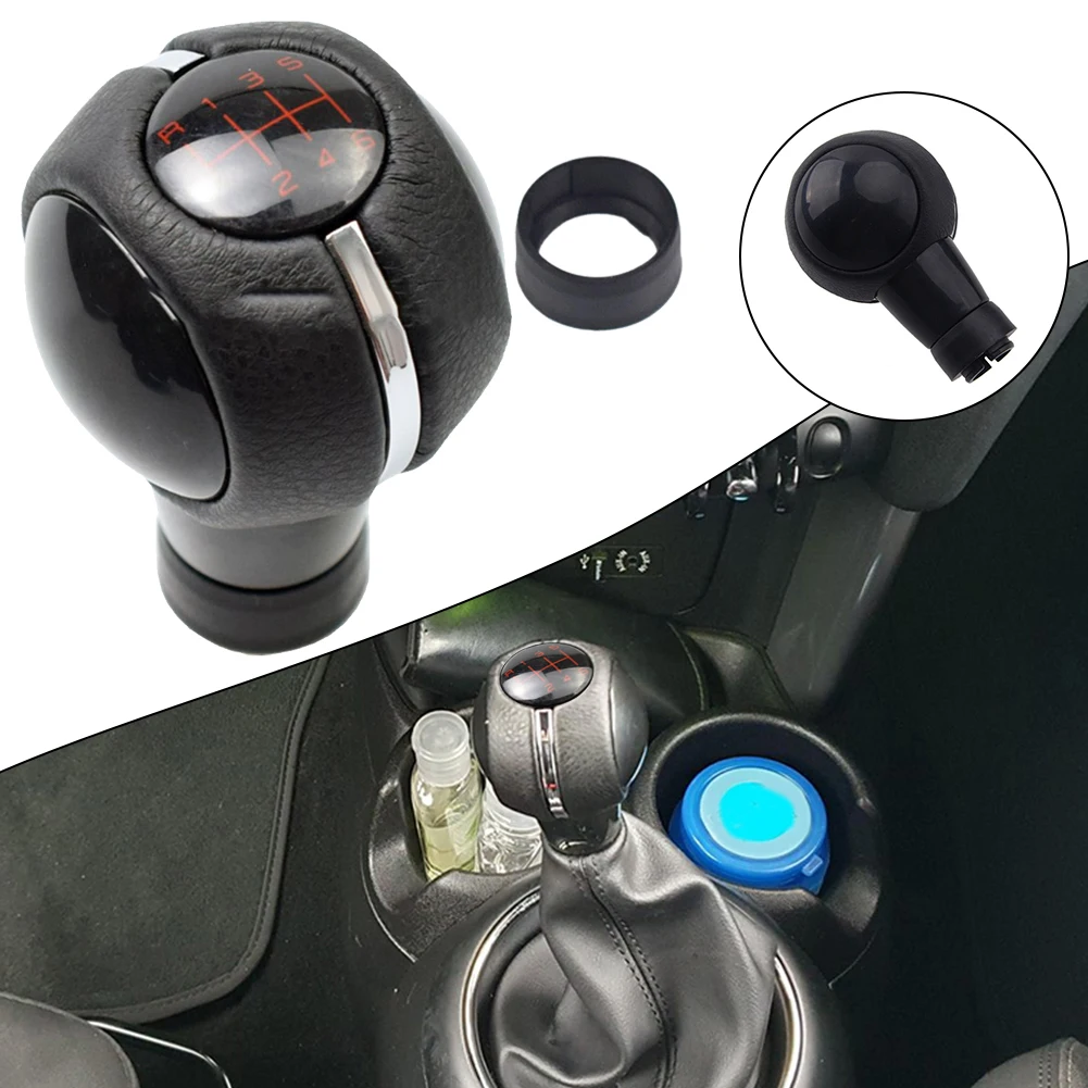 

6 Speed Manual Gear Shift Stick Knob For Mini For Cooper F54 2015+ F55 F56 2014+ F57 2016+ F60 2017+ ABS Plastic Manual Transmis