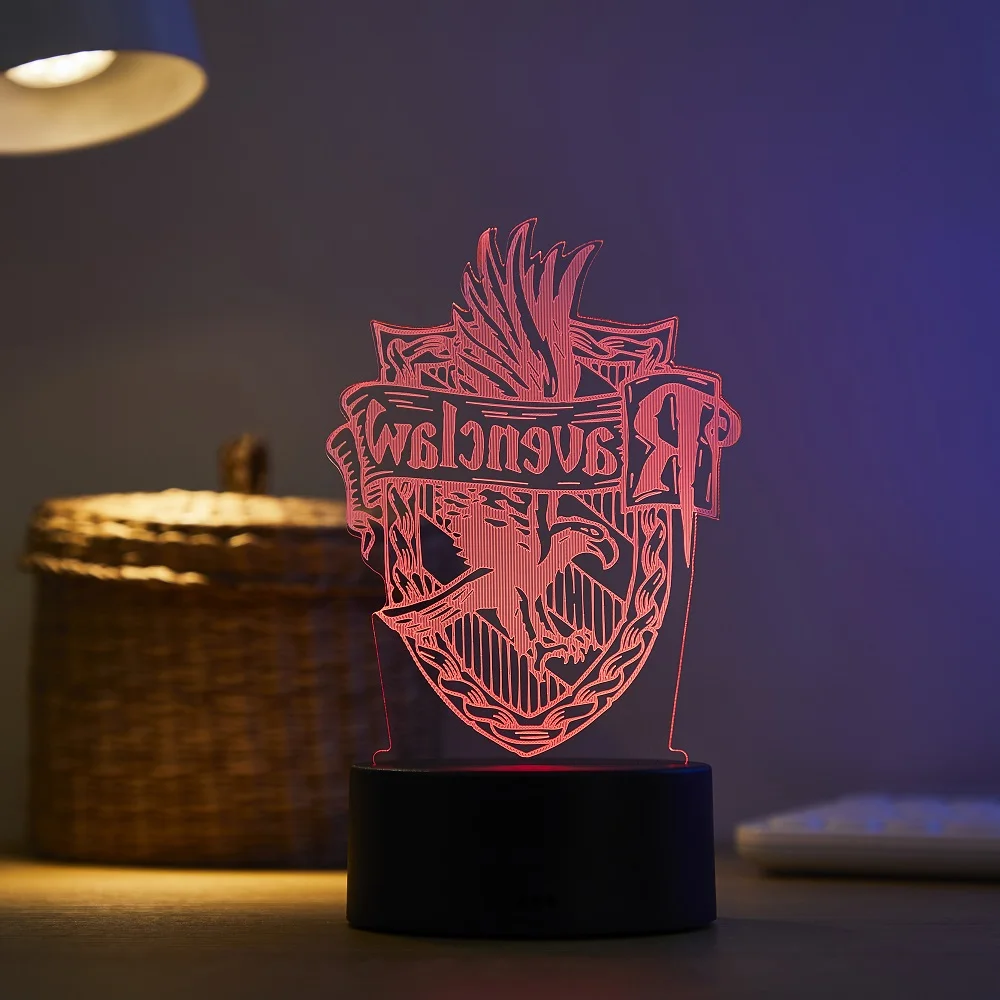 

3D Night Lights LED Touch illusion Lamp 7-color Change USB Table Lamps Home Office Decor Gift Light