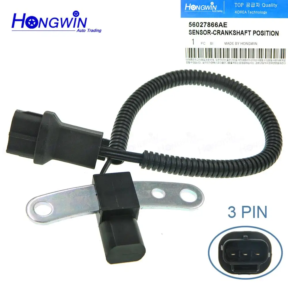 

GENUINE 56027866AE Crankshaft Position Sensor For Jeep Grand Cherokee 4.0L-L6 1996 - 2001 56027866AC 56027866 56027866AB