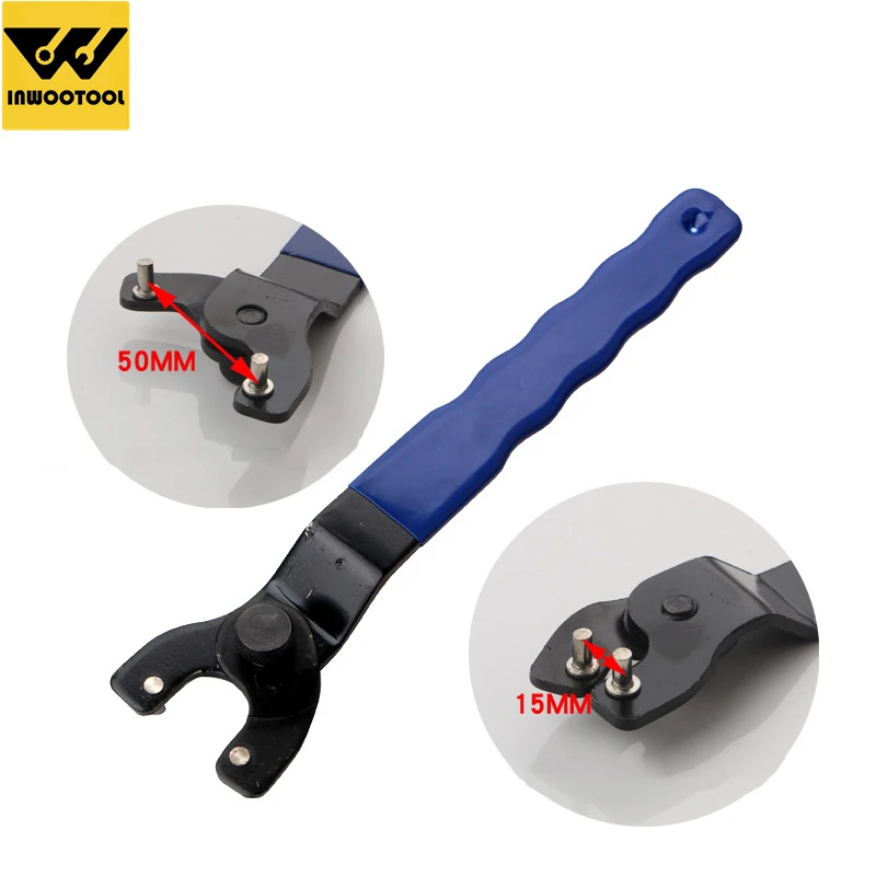 

Adjustable Angle Grinder Key Pin Spanner Wrench Home Improvement Woodworking Power Tool Trimming Cutting Machine Accessories