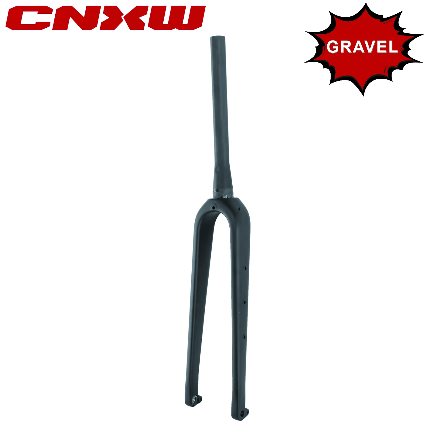 New Carbon Gravel Fork 700C Disc Brake Max Tire 700*45C Or 27.5*2.1inch Internal Cable External Cable MTB Road Bicycle Fork