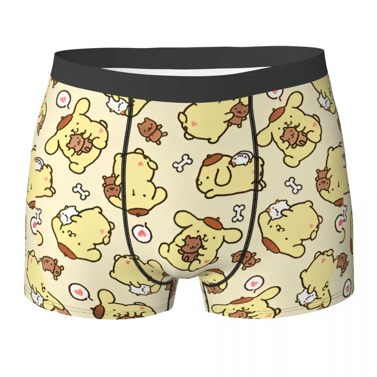 Нижнее белье Pom Purin Sanrio таможенные шорты-боксеры Лидер продаж мужские трусы