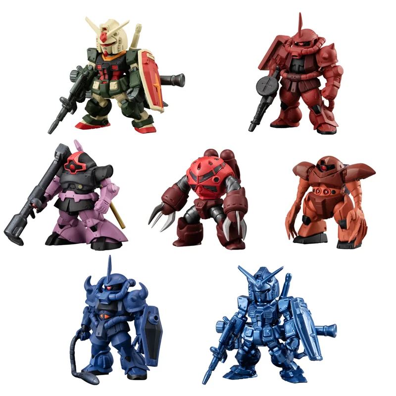 Bandai Оригинальный FW GUNDAM КОНВЕРGE 닥MOVIE ВИЗУАЛЬНАЯ SELECTION MS-07B Gouf Сборка Модель
