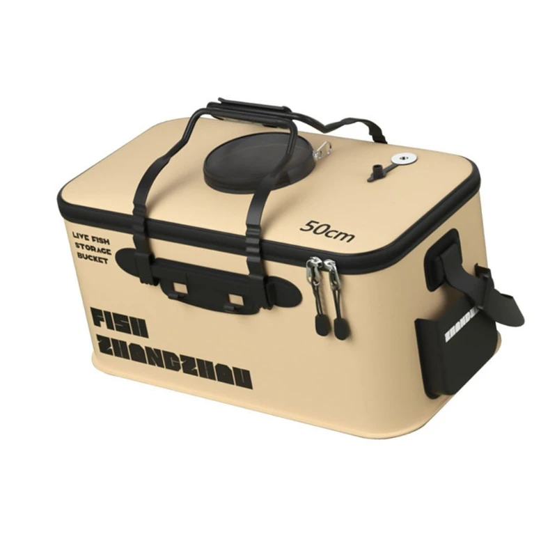Портативное интегрированное ведро для рыбы ящик живой складное из ЭВА с ручкой
