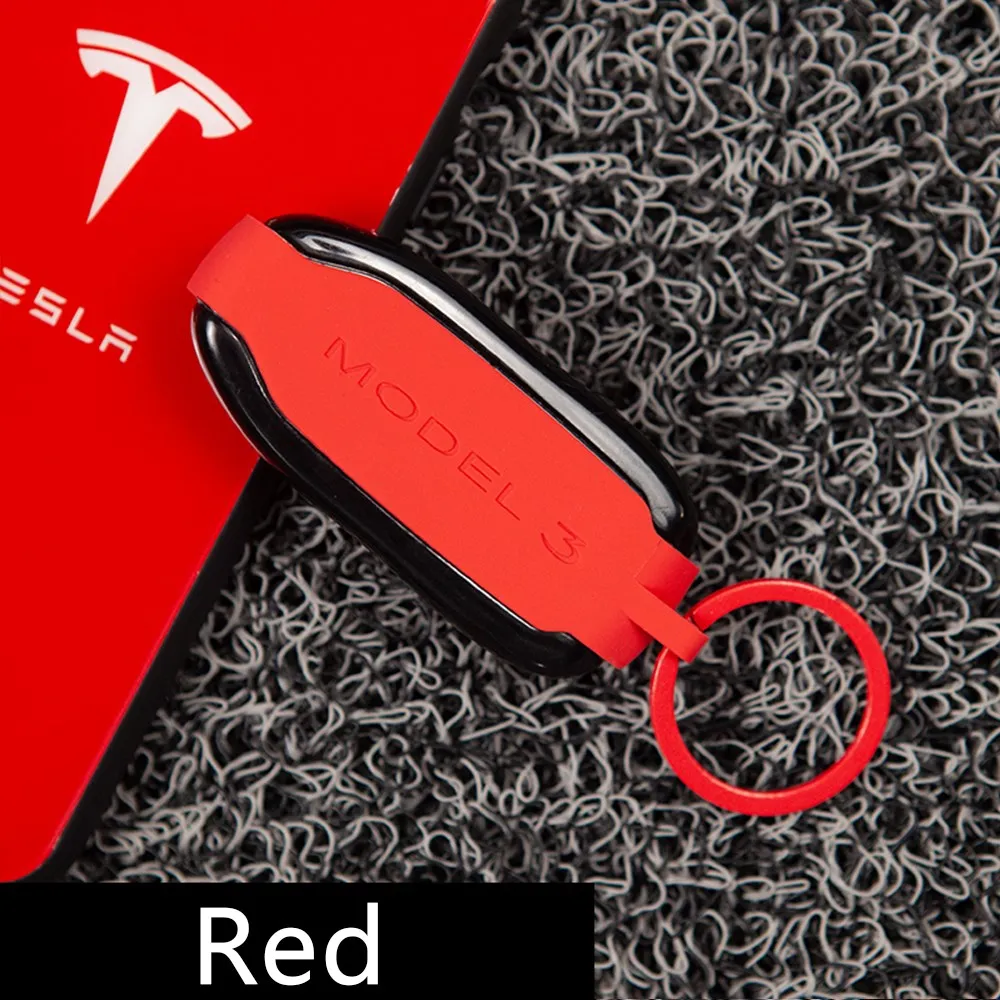 

Брелок для автомобильного ключа Tesla Model 3 S X Y, прочный силиконовый брелок для ключей бикини 2016-2022