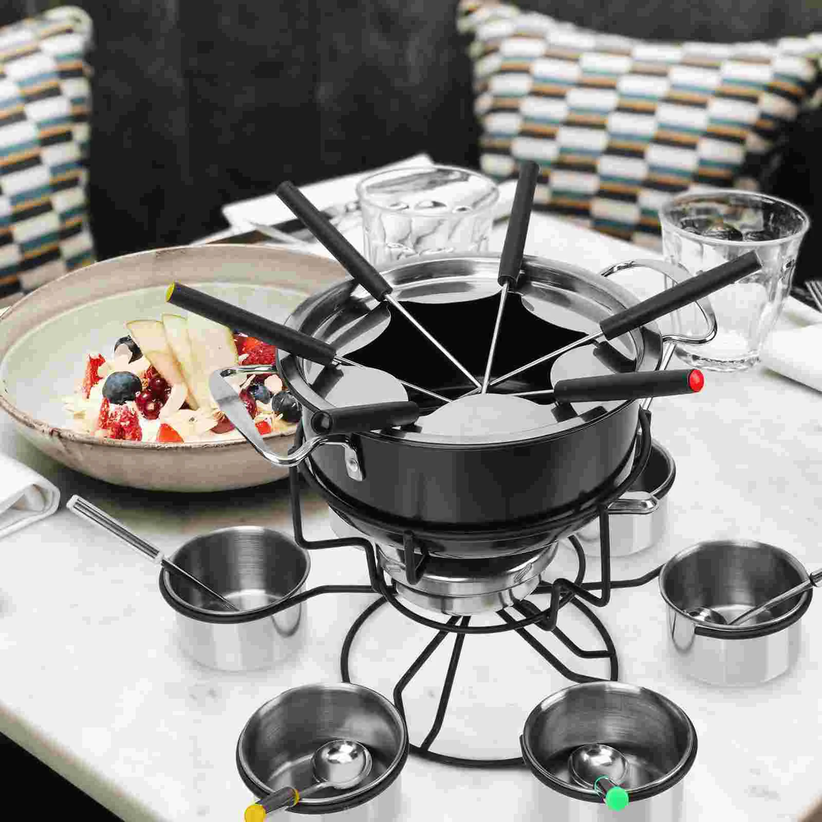 Шоколадное фондю кухонная горелка из нержавеющей стали подогреватель масла