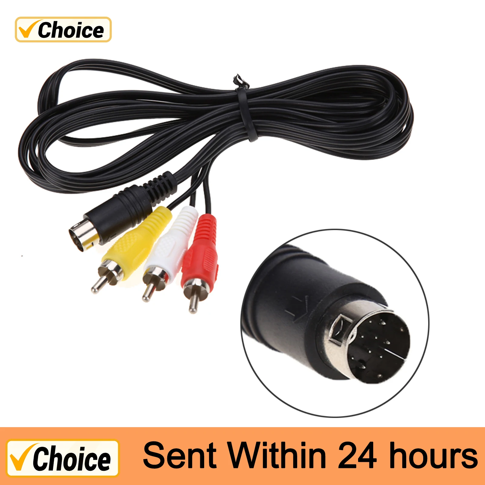 Соединительный адаптер A/V для Sega Genesis 2/3