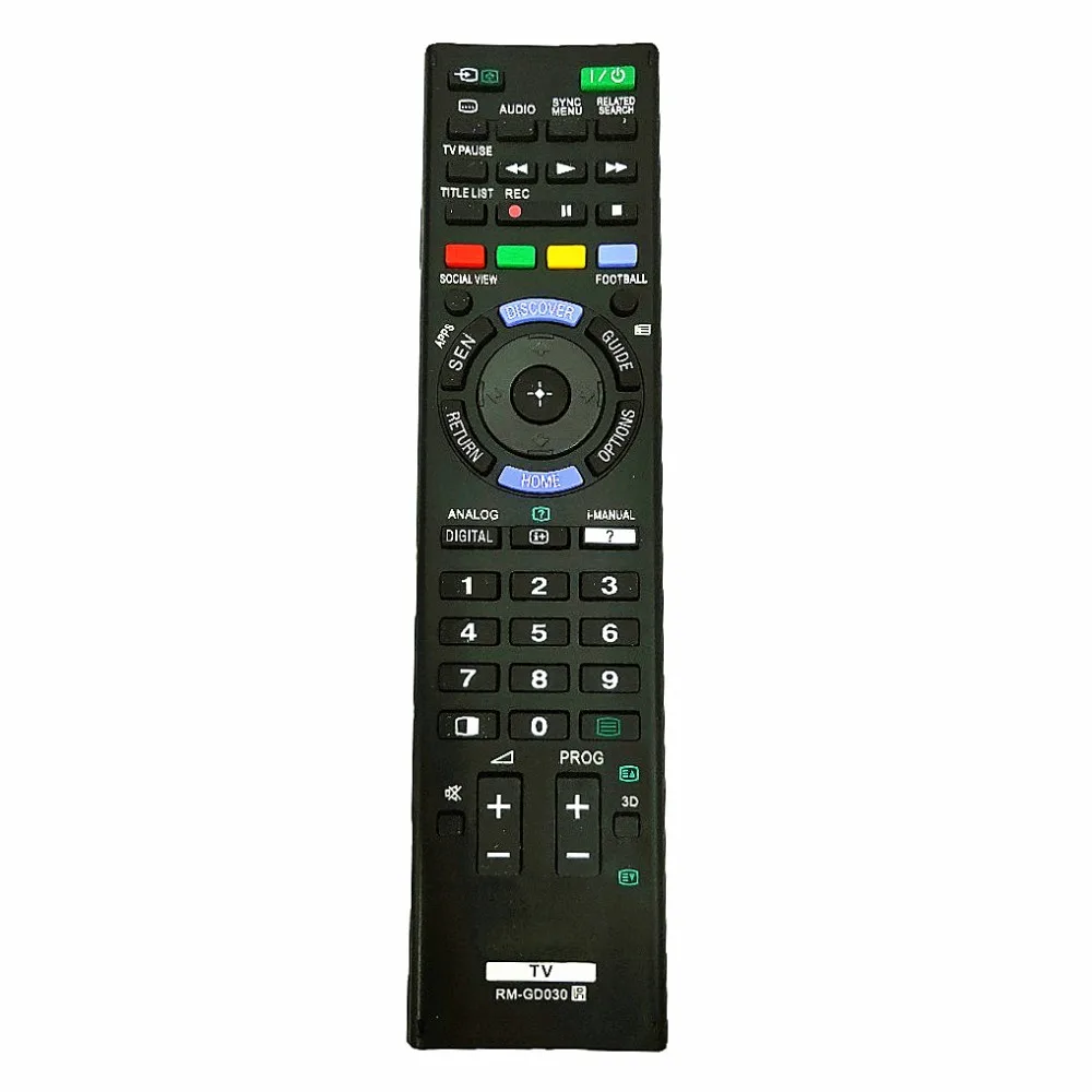 Телефон, новый пульт дистанционного управления для SONY Smart TV, лампочка управления GD033, лампочка для KDL32W700B KDL40W600B KDL42W700B