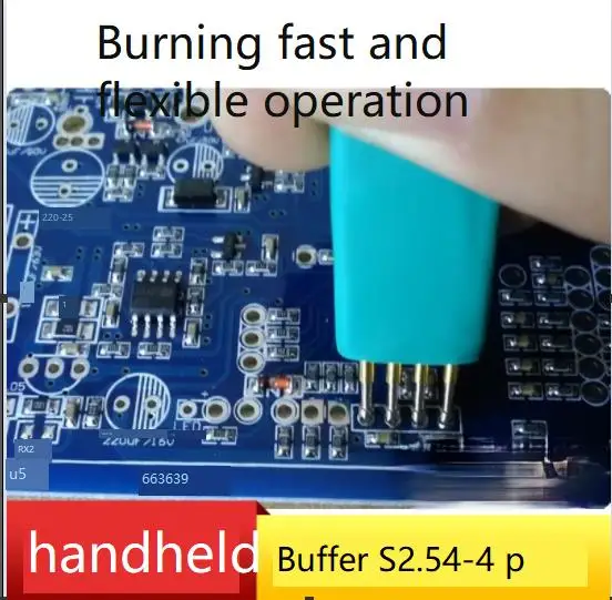

Test Programming Pogo Pin Spacing 1.0/1.27/1.5/2.0/2.54/3.0 4-8P Single and Double Row Handheld