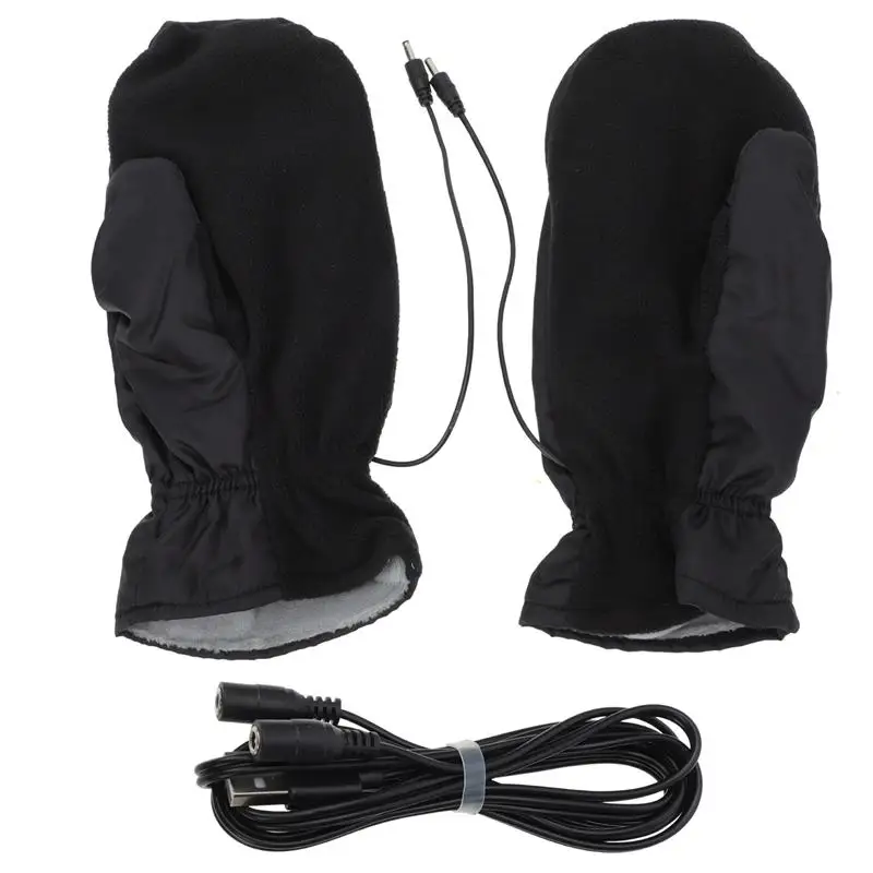 

1 Set Electric Heating Mitts Winter Outdoor Skiing Riding Warm Keep Gloves