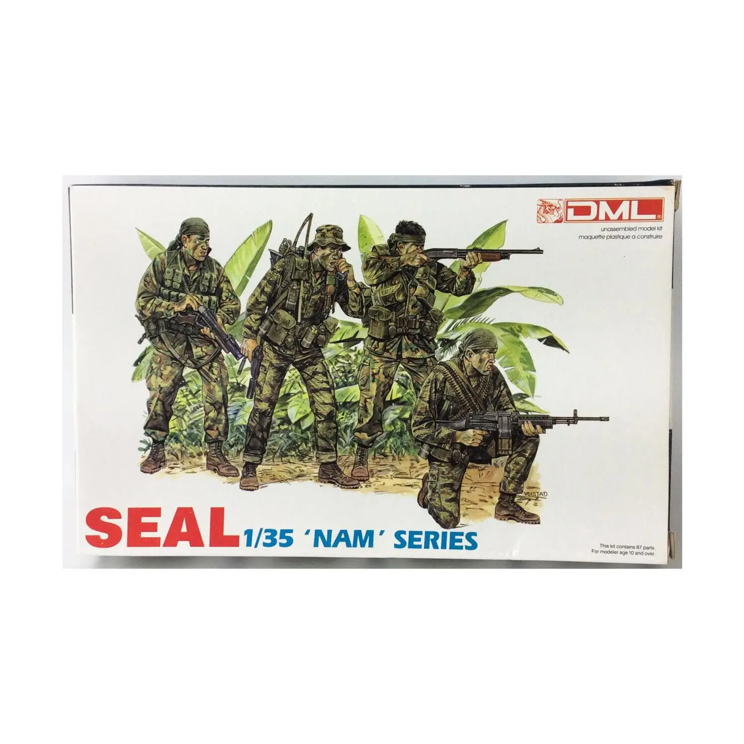 

Dragon 3302 1:/35 scale Models Vietnam SEAL - US Navy VG model kit