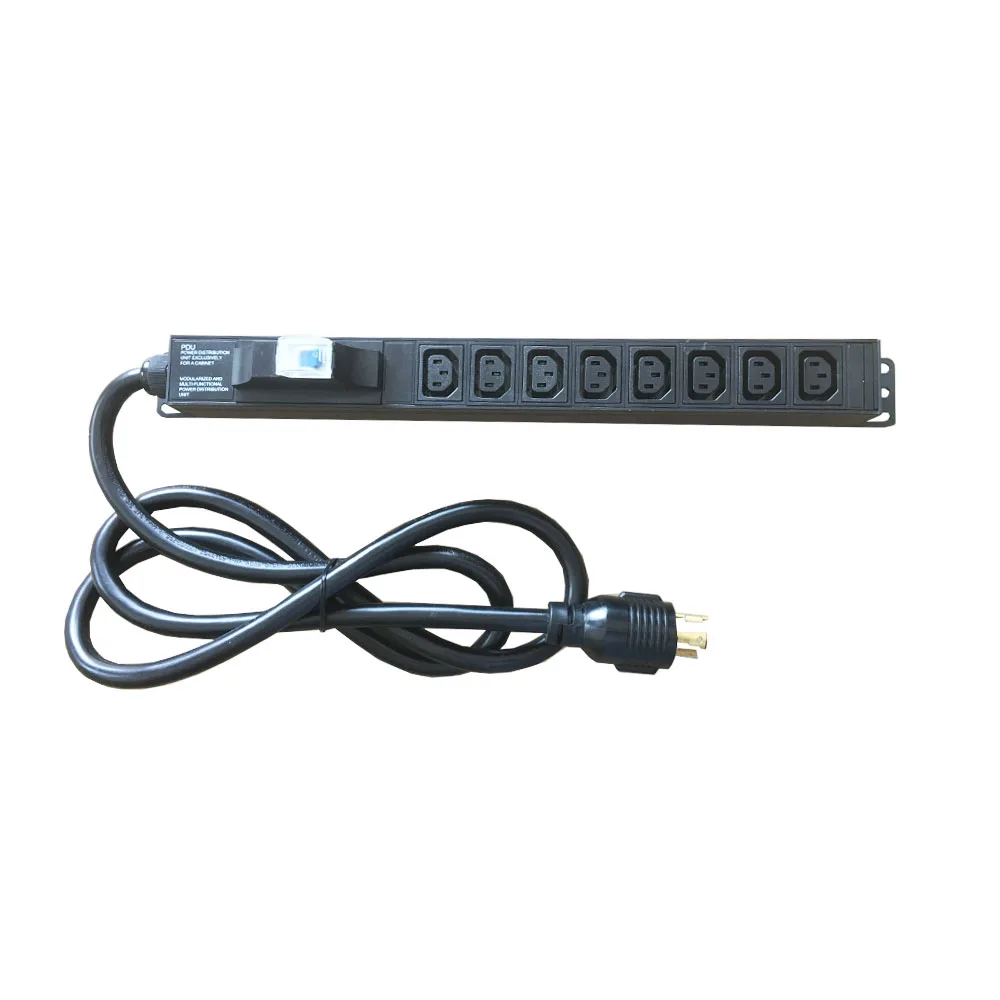 

30 Amp 110v-250v 8 Outlets IEC C13 PDU Socket for Mining with L6-30P Connector