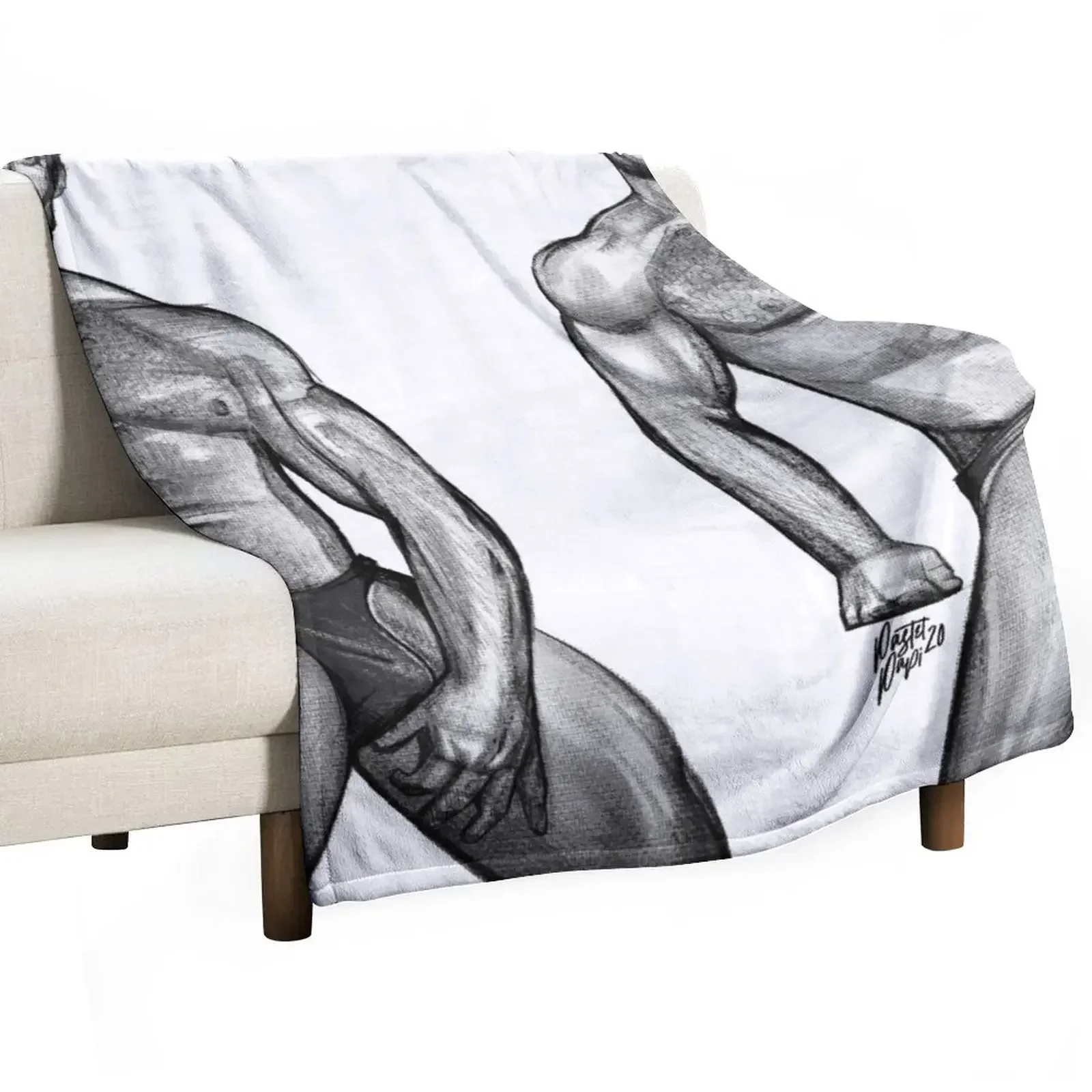 Pastelpapi - (Henry Cavill) Плед для декоративного дивана Среда Роскошные дизайнерские