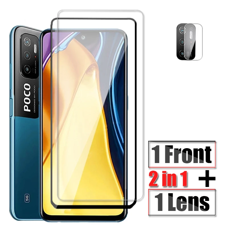 

Закаленное стекло для Xiaomi Poco X3 NFC, защитное стекло Poco M3 Pro F3 GT, защита экрана на Xiomi Pocom3 Pocox3, пленка для объектива камеры