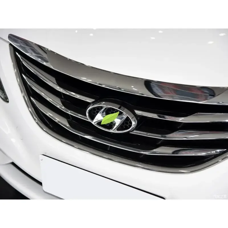 Хромированная передняя верхняя решетка автомобиля из АБС-пластика